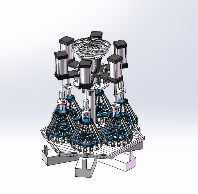 气动夹罗盘设备